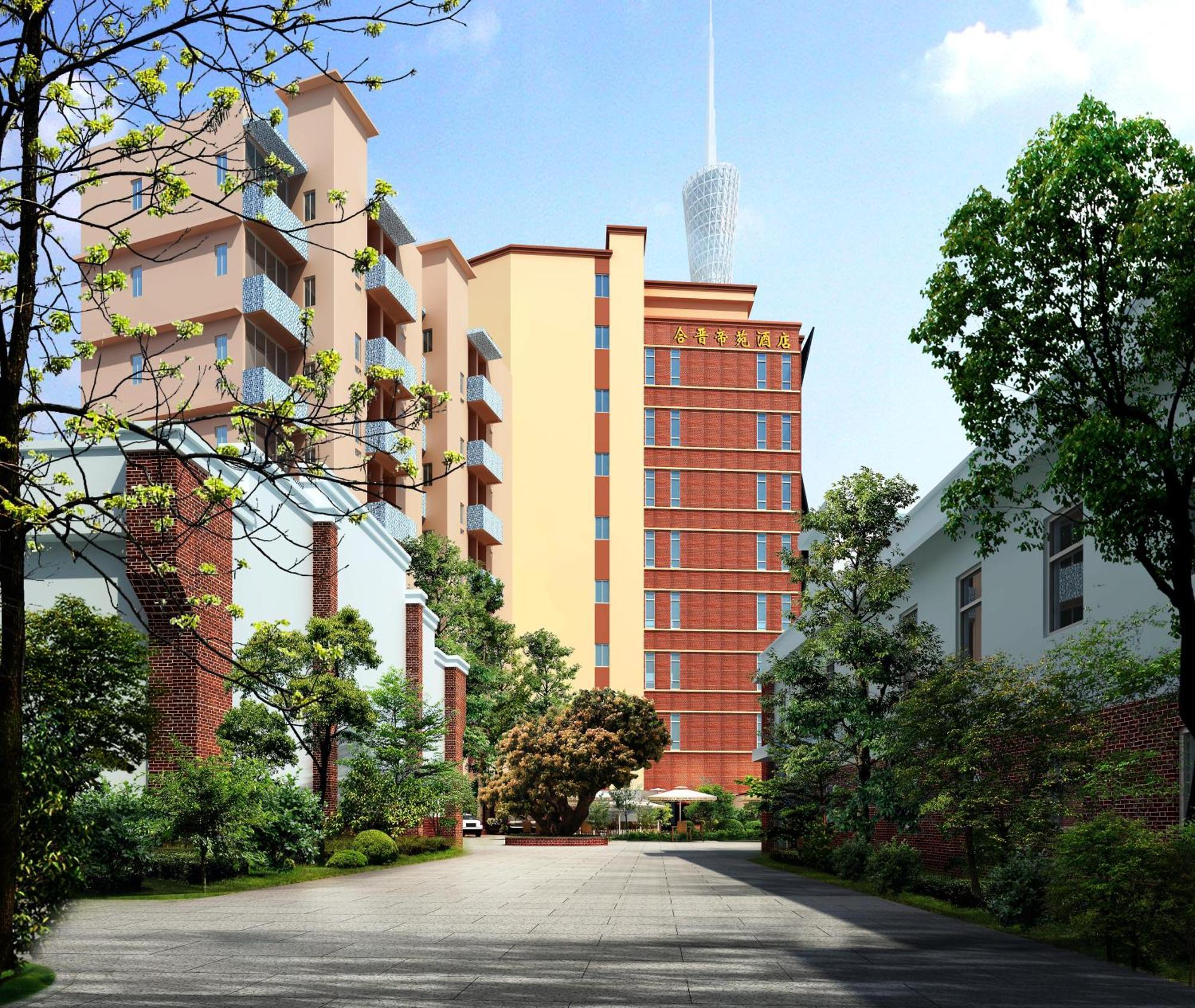 Royal Garden Hotel Guangzhou Dış mekan fotoğraf